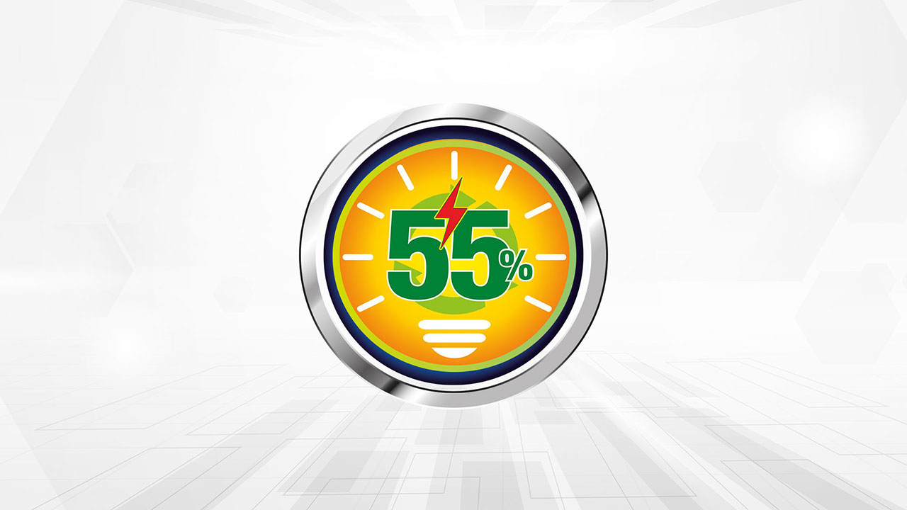 55%-Energy-Saving